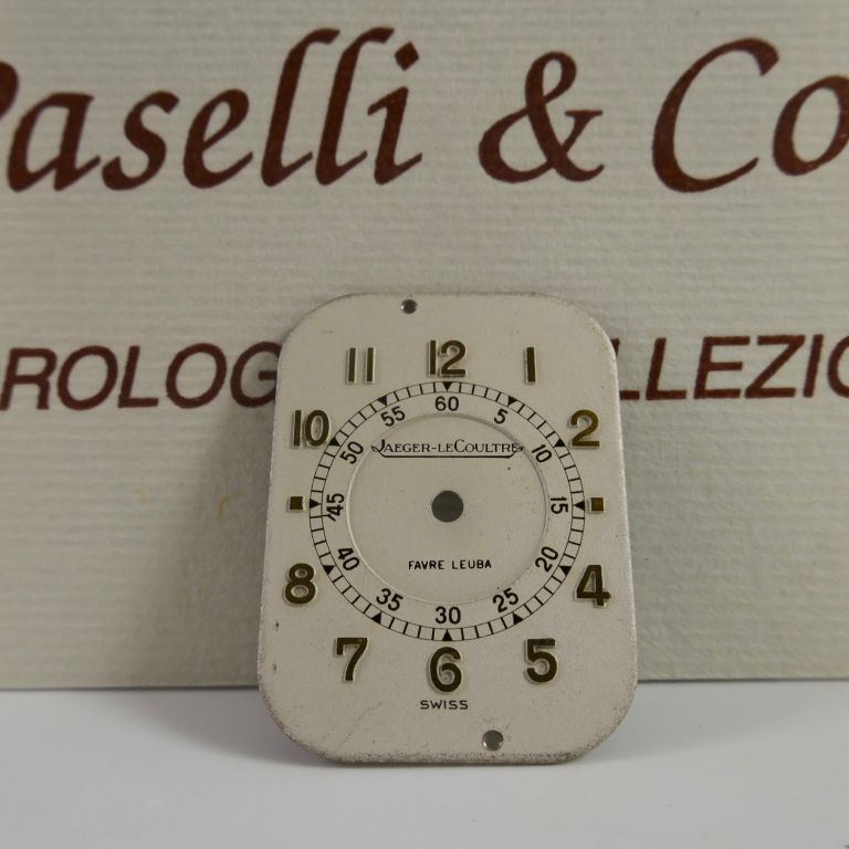 Quadrante Jaeger Le Coultre Reverso Anni '60 secondi al centro