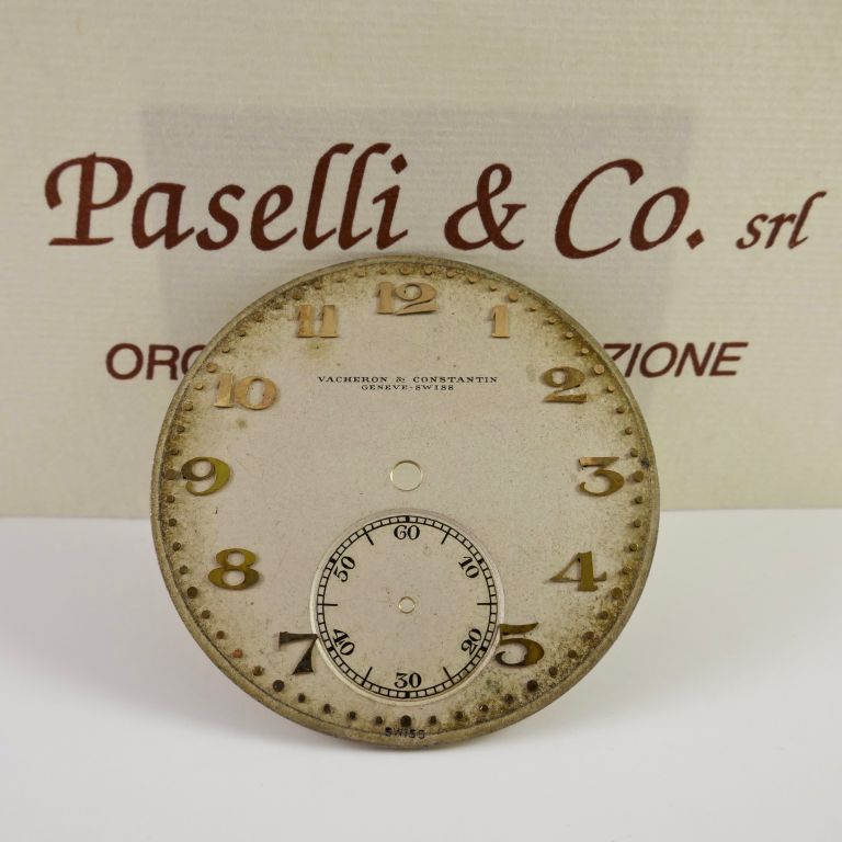 Vacheron & Constantin Pocket Watch dial Years '40-50