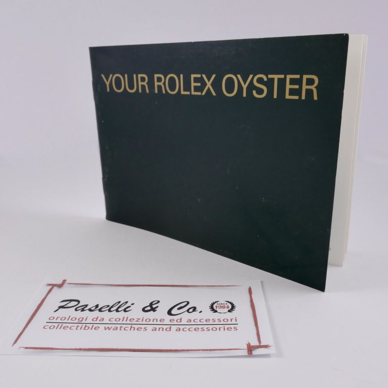 Rolex Oyster Booklet Year 2003