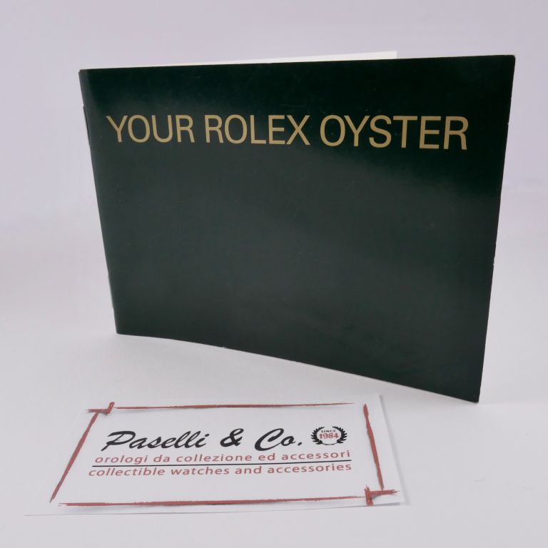 Libretto Rolex Oyster del 2004