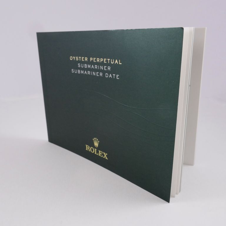 Rolex Oyster Perpetual Submariner Booklet Year 2012