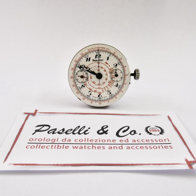 Philip Watch Chrono Movement Years '20 PORCELAIN DIAL