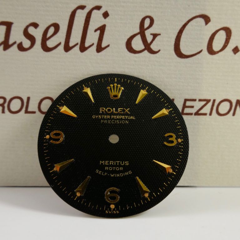 Rolex Precision dial Ref. 6502 Calibre movement 1030 Years '50